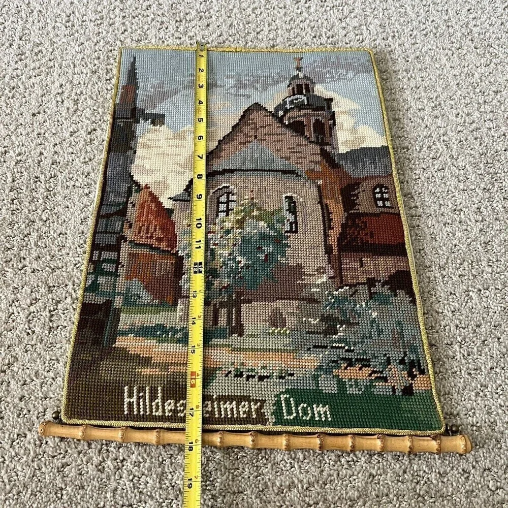 Hildesheimer Dom Cathedral Germany St Mary's Needlepoint Rosebush Hildesheim